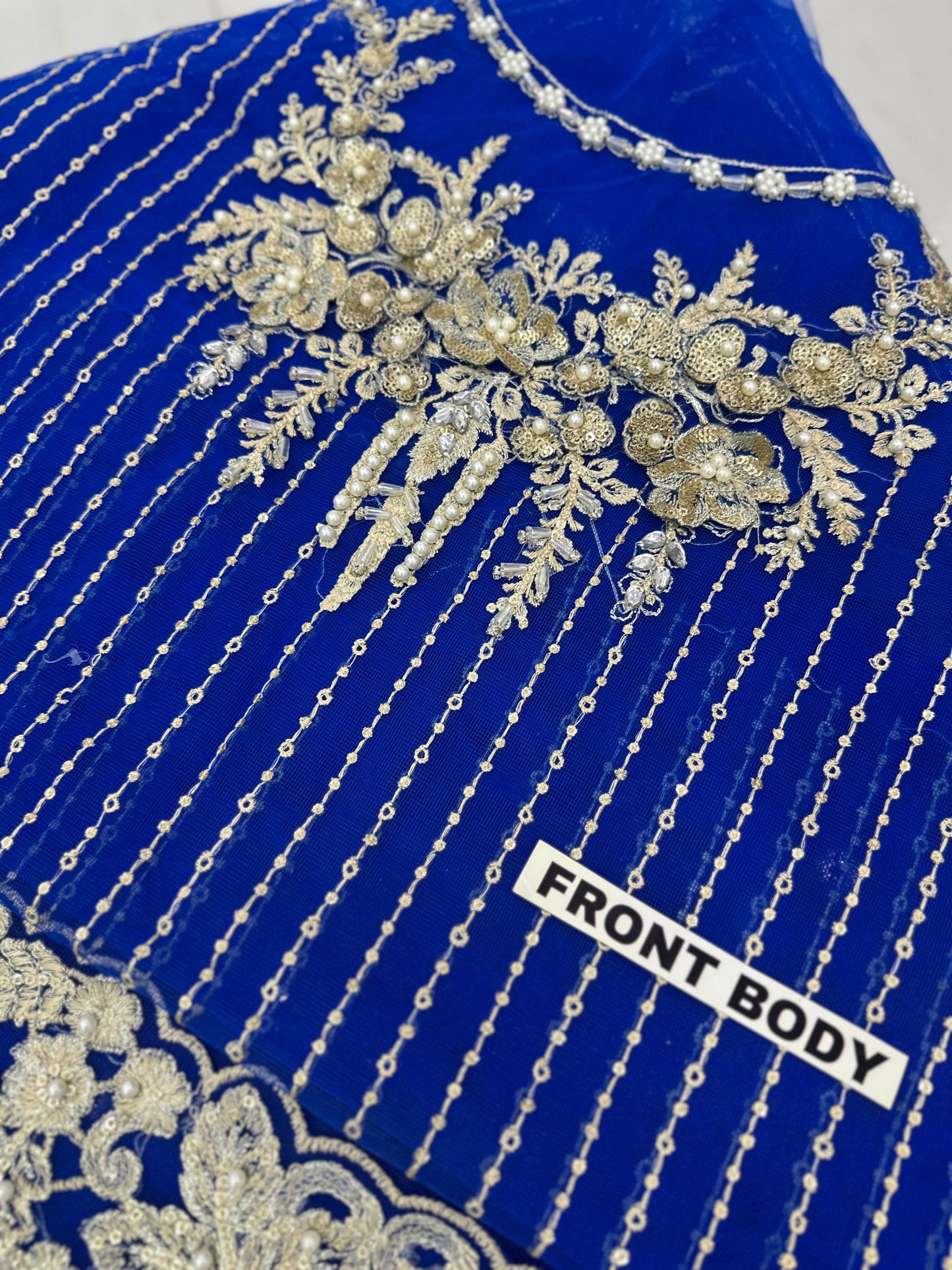 MariaB Luxury Net Embroidered Saree |5309