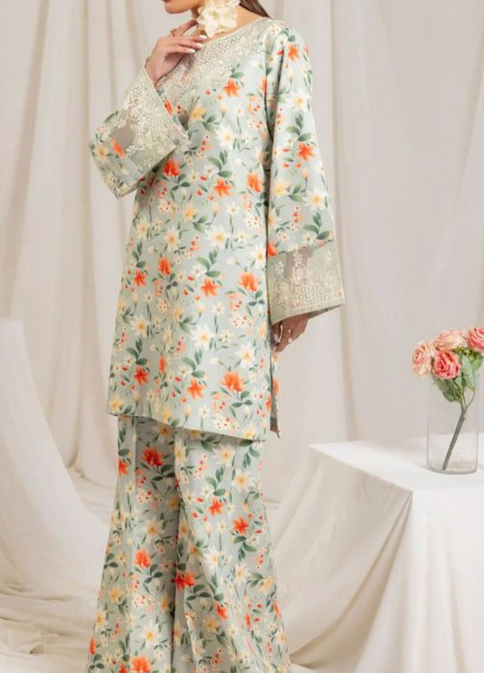 Maria B M Print Lawn Formal Wear Dress | SC-255