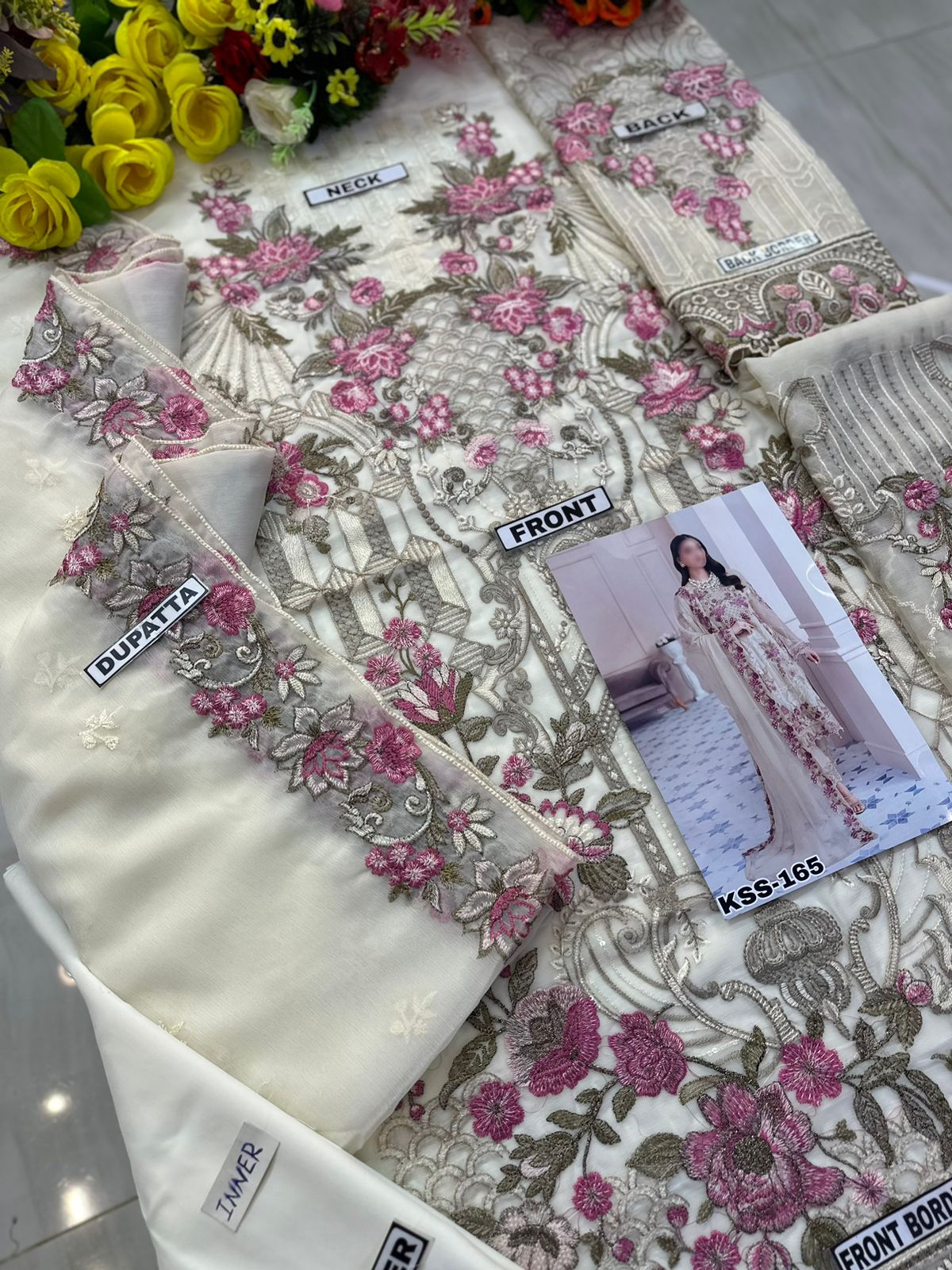 Ramsha Chiffon PartyWear Dress | SC-165