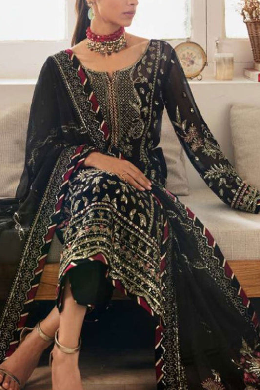 Gulaal Chiffon PartyWear Dress | SC-230