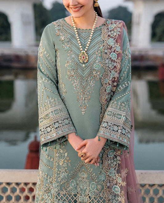 Imrozia Chiffon Partywear Dress |5312