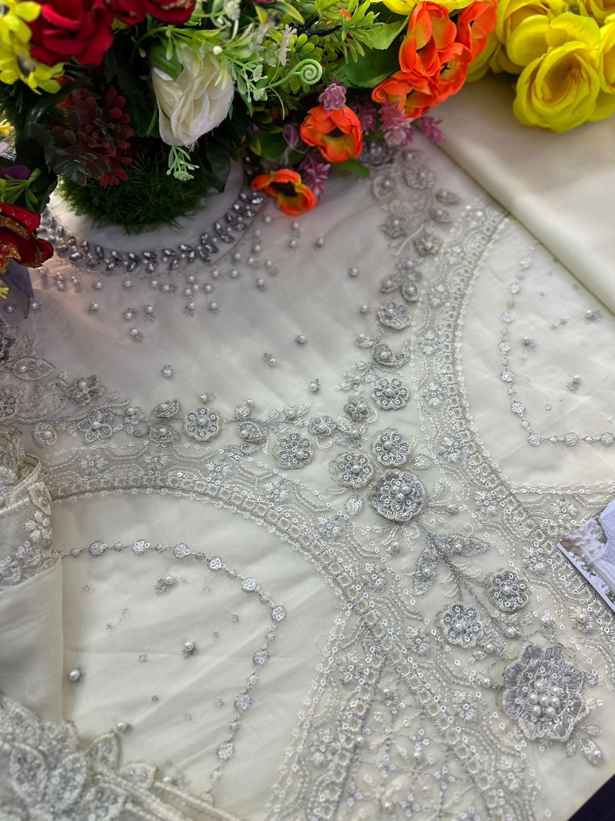 Maria B New Luxury Chiffon Party Wear Dress | SC-199