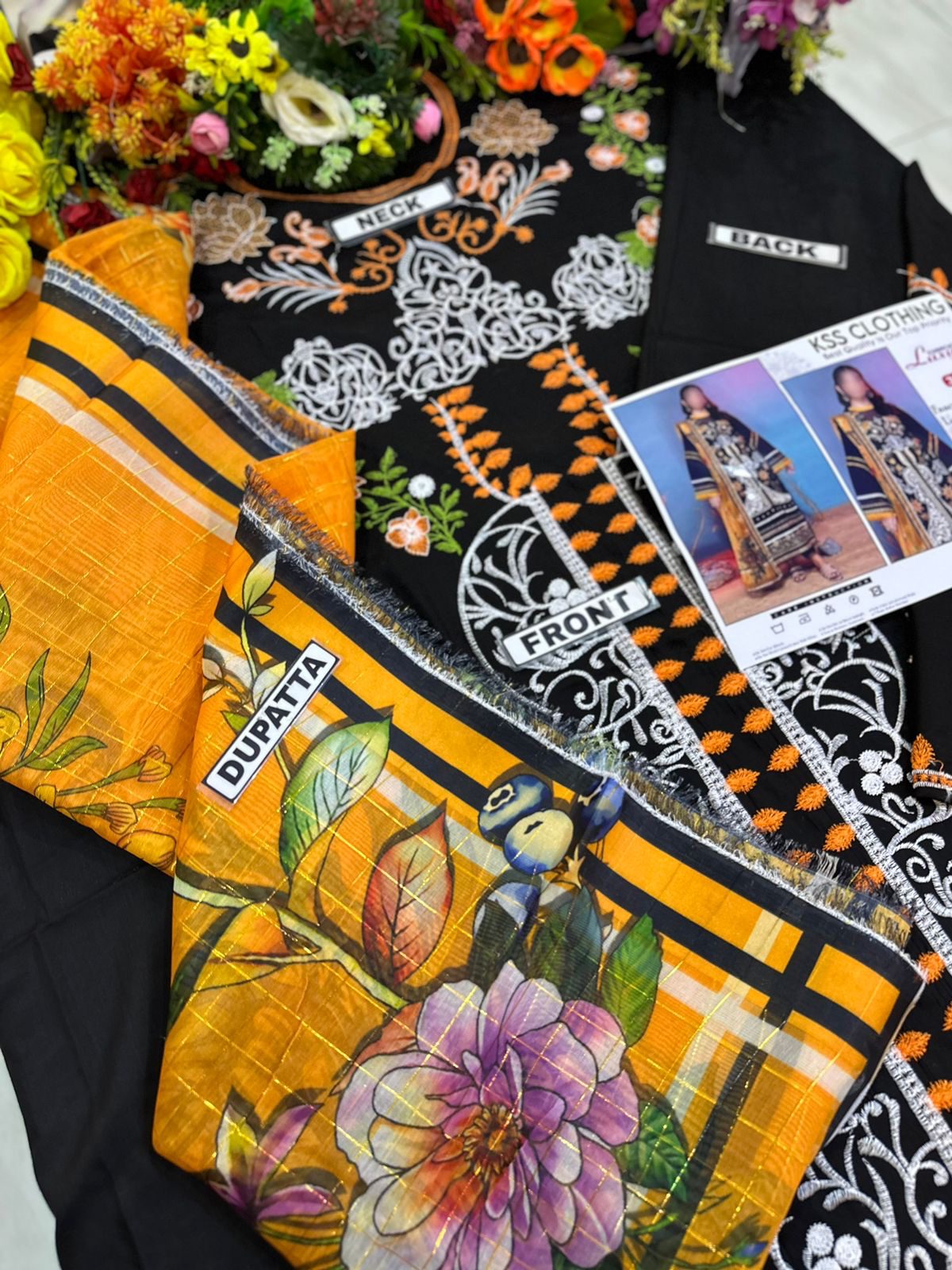 Clothing Lawn Luxury Party Wear Dress | SC-207