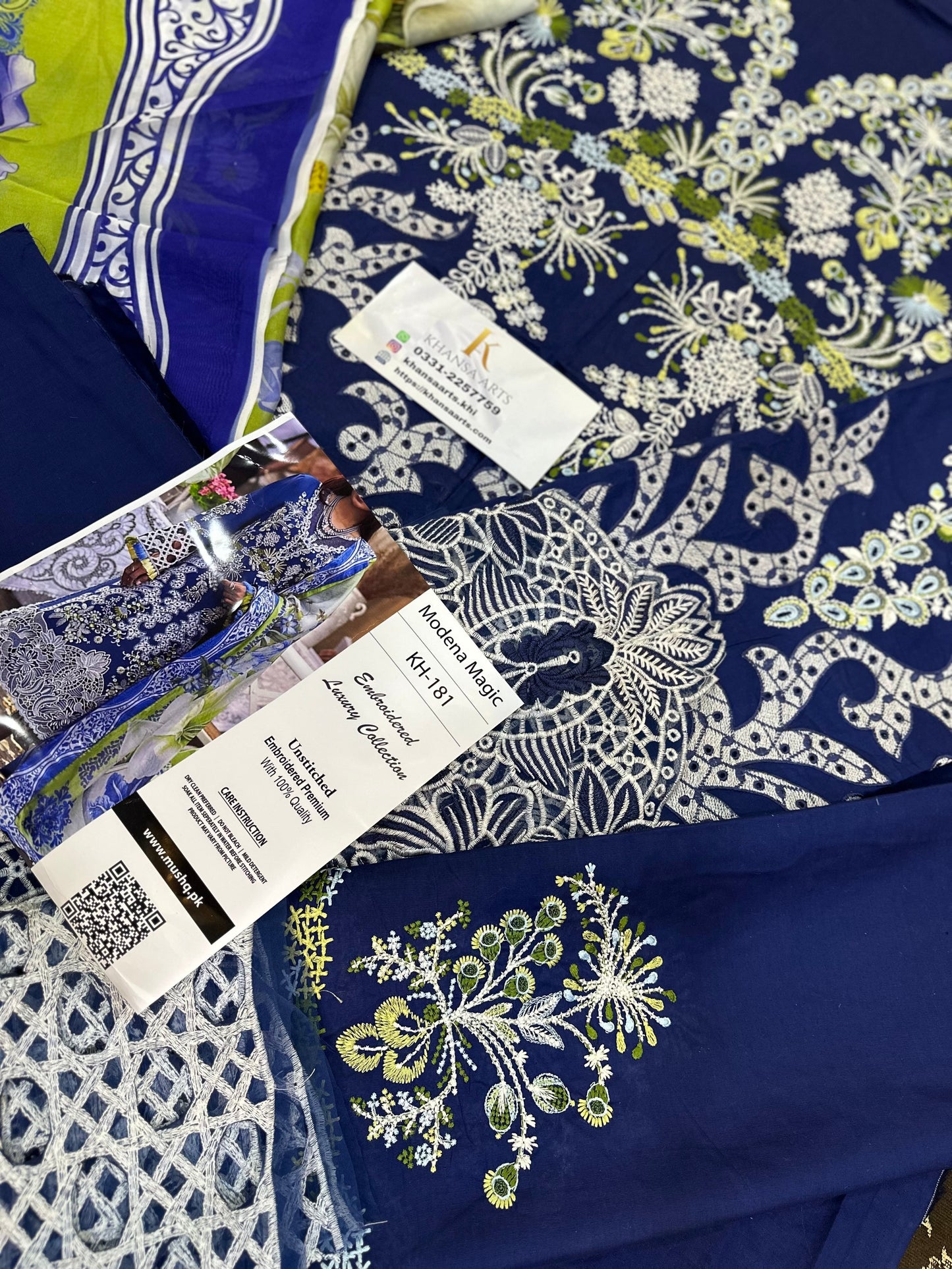 Mushq Lawn ChickenKari PartyWear Dress | SC-5281