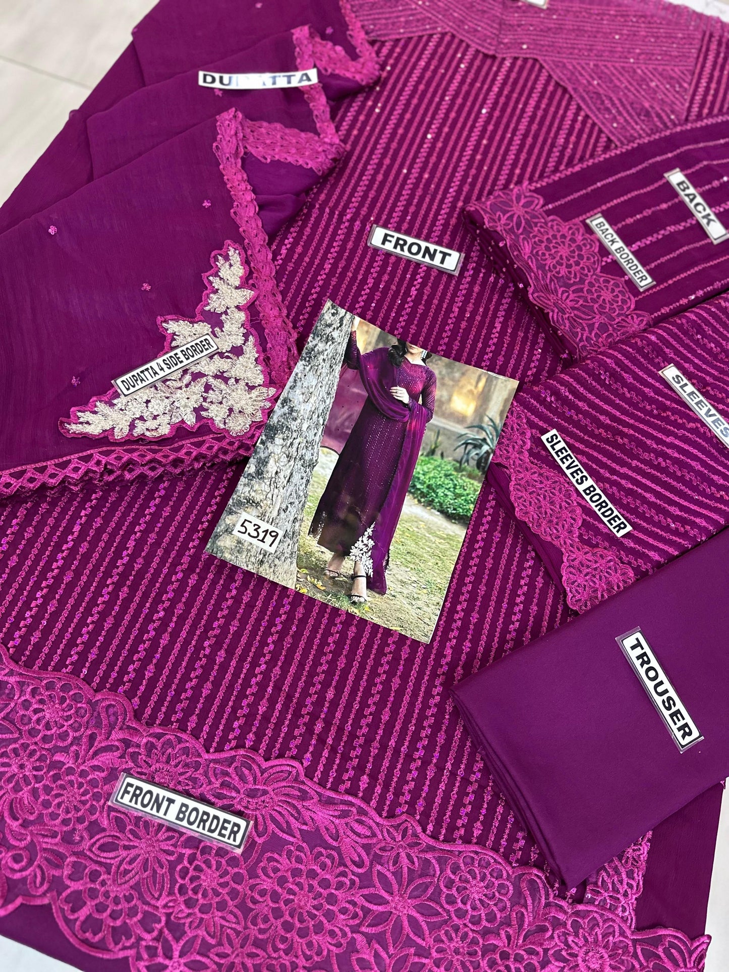 Azure X Maya Ali Formal Chiffon SC-5319