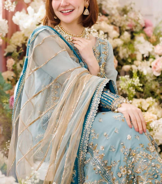 Charizma Chiffon Luxury PartyWear Dress | 5313