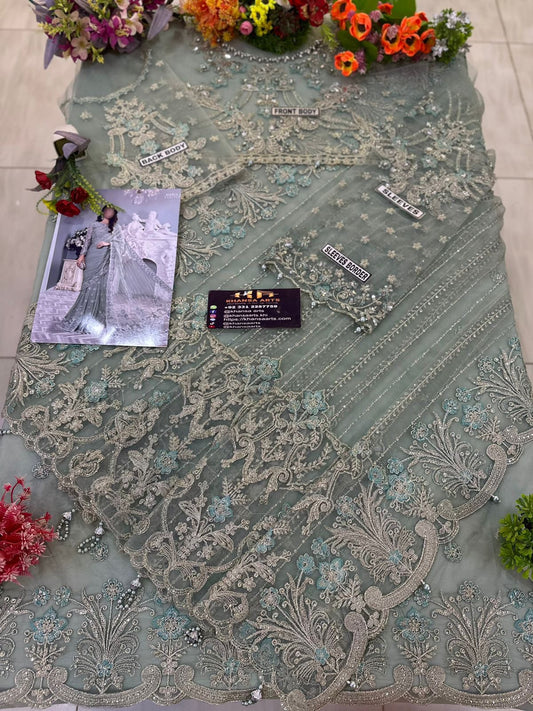 MariaB Couture Luxury Net Saree | SC-142