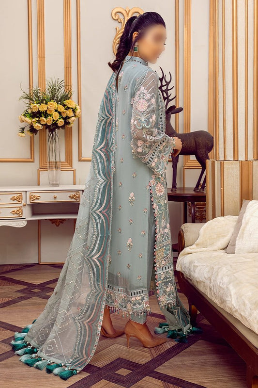 AdansLibas Luxury Chiffon Partywear Dress | SC-107