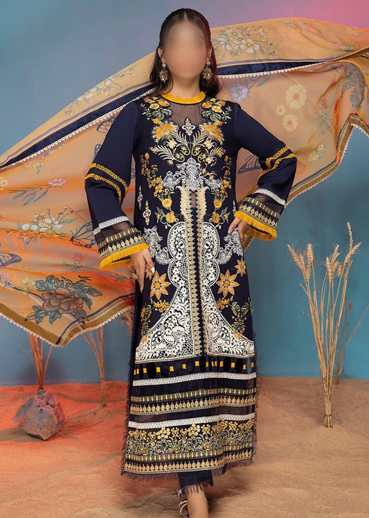 Clothing Lawn Luxury Party Wear Dress | SC-207