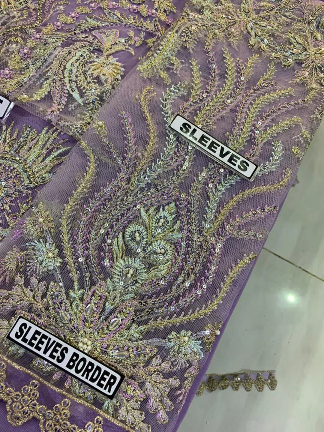 Mushq Bridal Wear Net Dress | SC-019