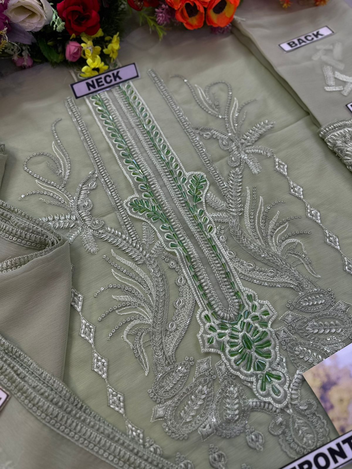 Flossie Chiffon PartyWear Dress | SC-166