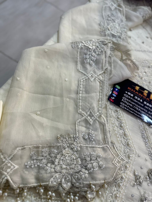 Maria B New Luxury Chiffon Party Wear Dress | SC-199