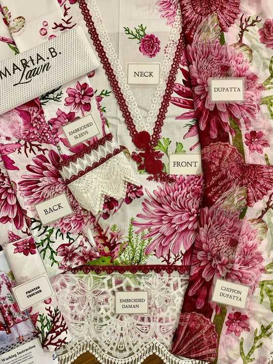 Maria B MPrint Lawn Collection |SC-5275