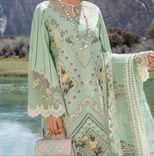 Crimson Lawn ChickenKari PartyWear Dress | SC-5278