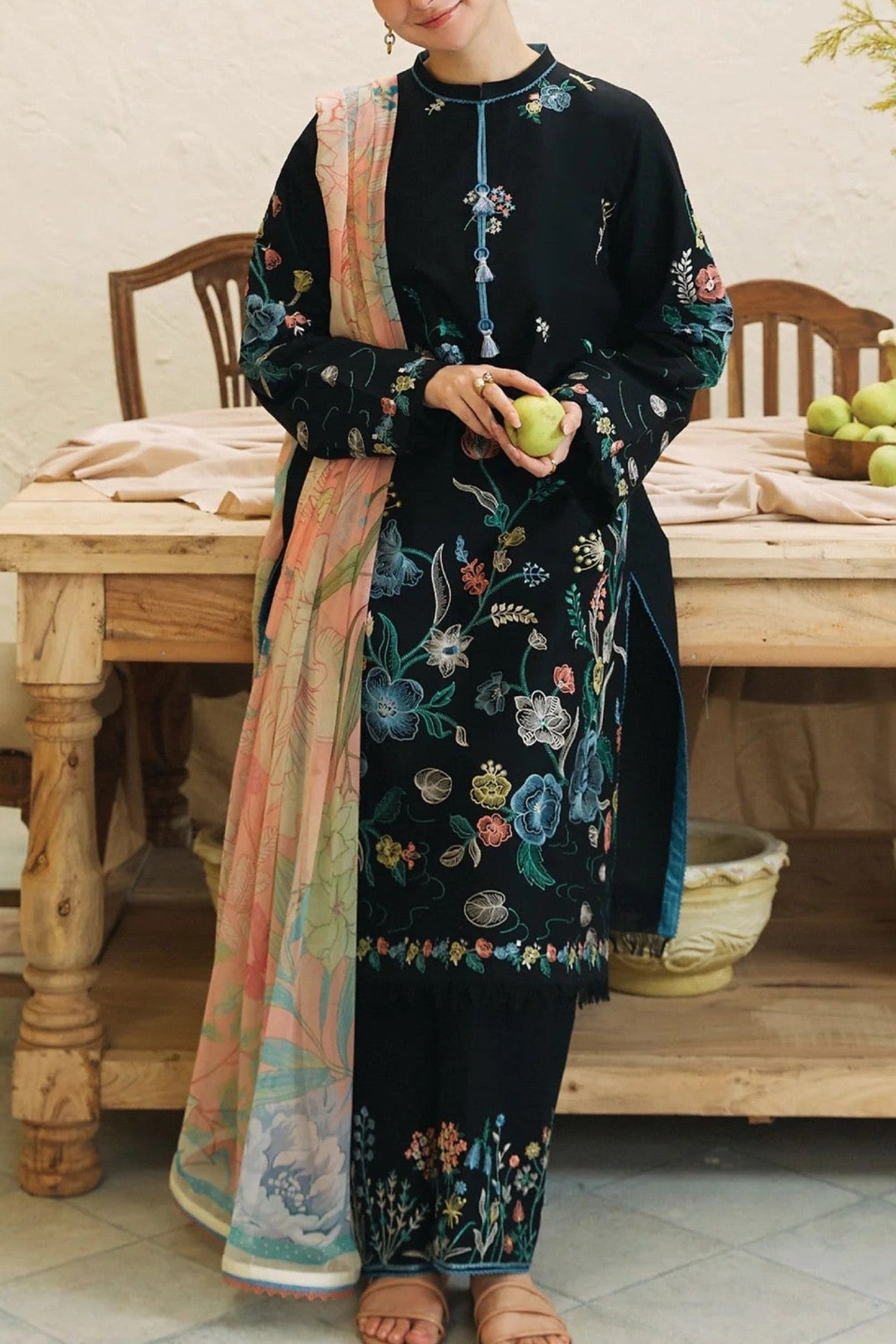 Clothing Lawn Luxury Party Wear Dress | SC-249 ( Unstitched )