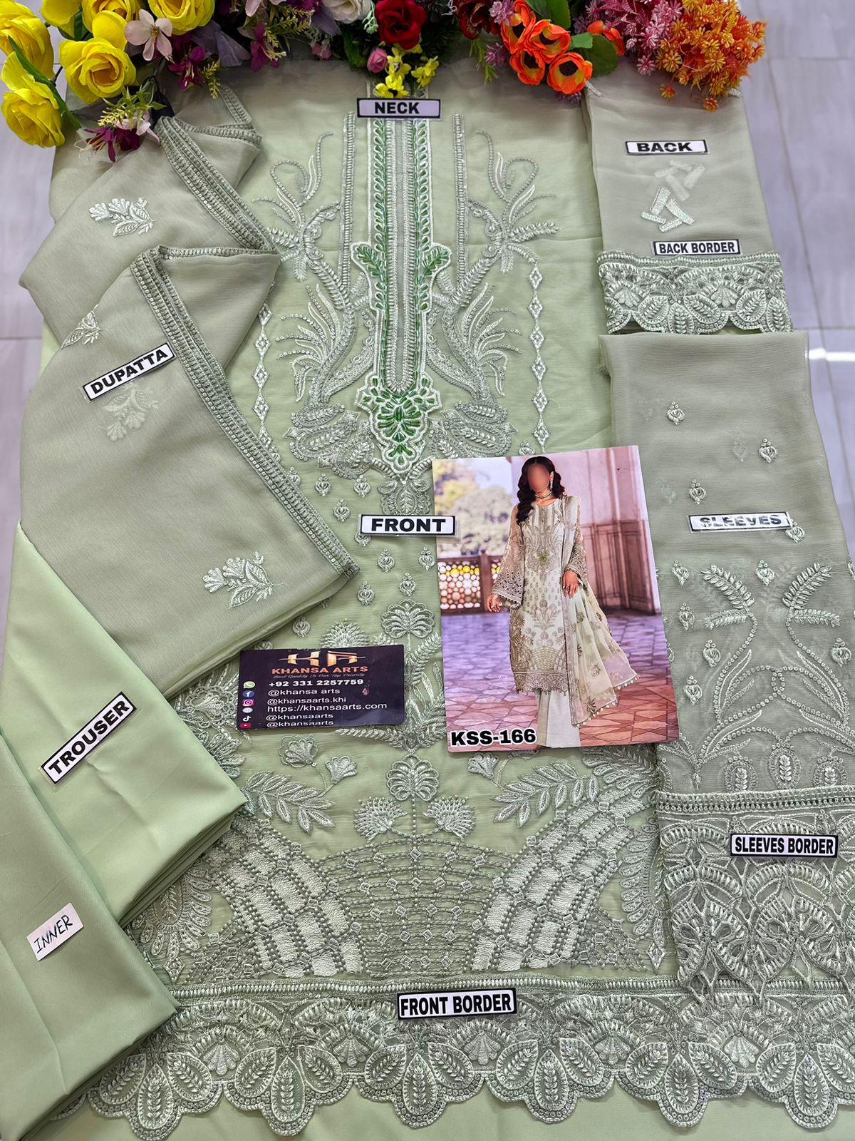 Flossie Chiffon PartyWear Dress | SC-166