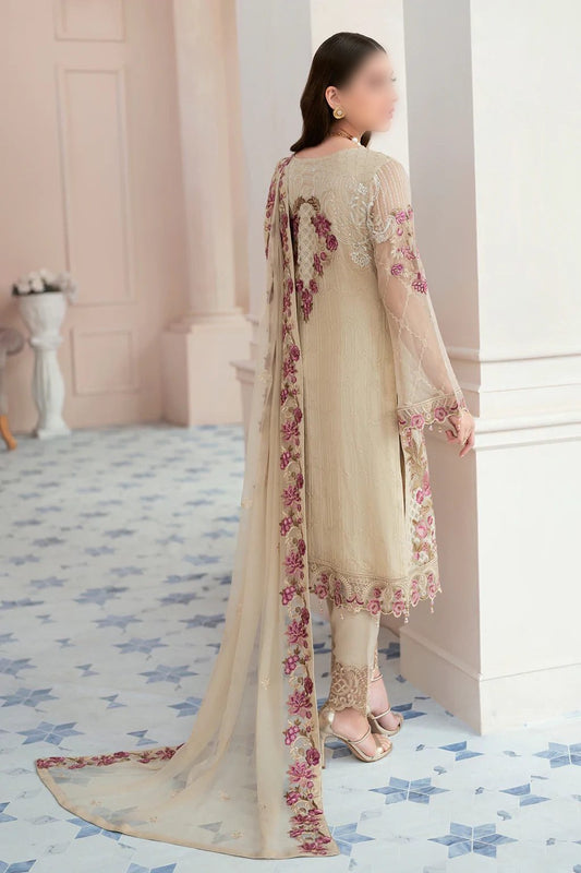 Ramsha Chiffon PartyWear Dress | SC-165
