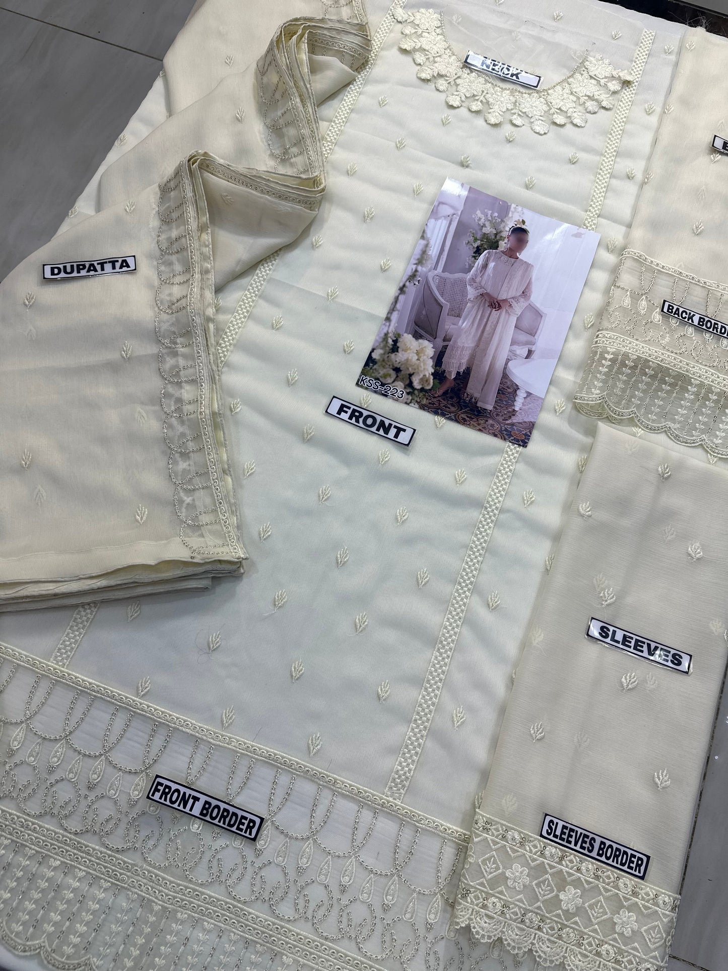 Azure Chiffon Formal Wear Dress | SC-223