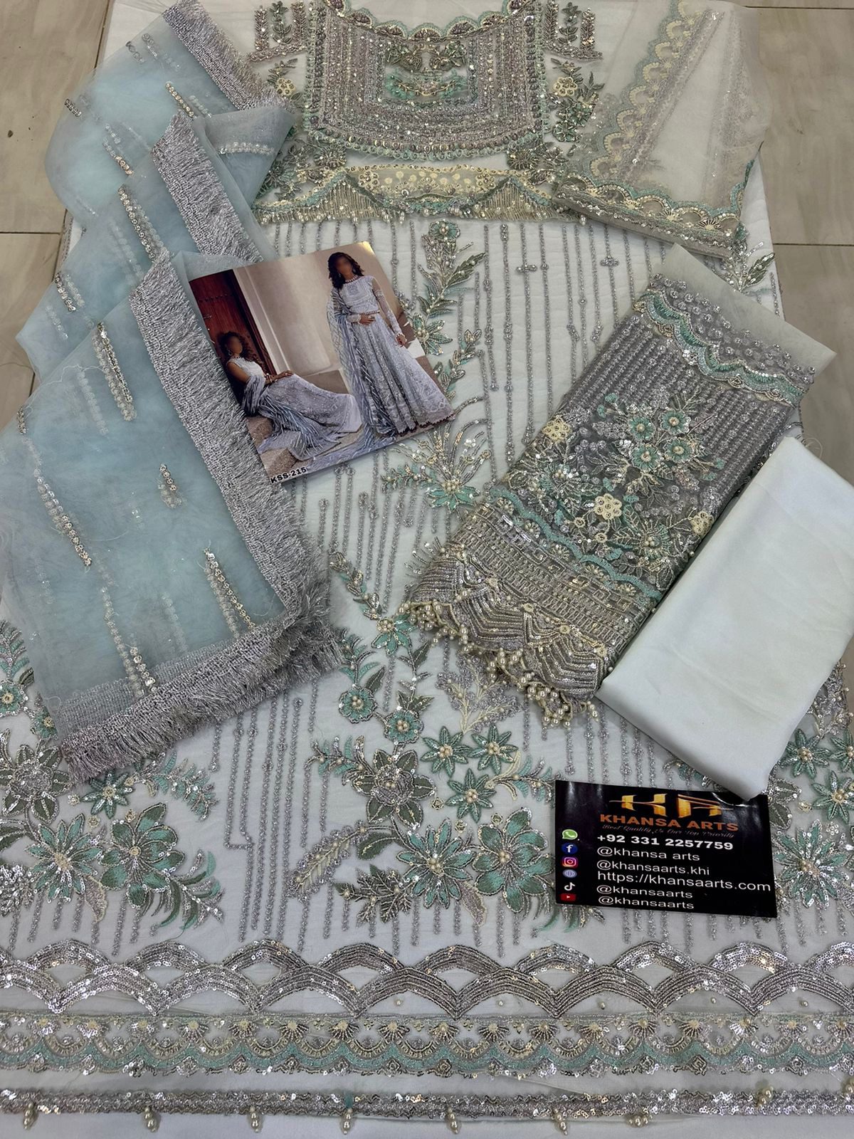 Mushq Net Bridal Wear Maxi | SC-215