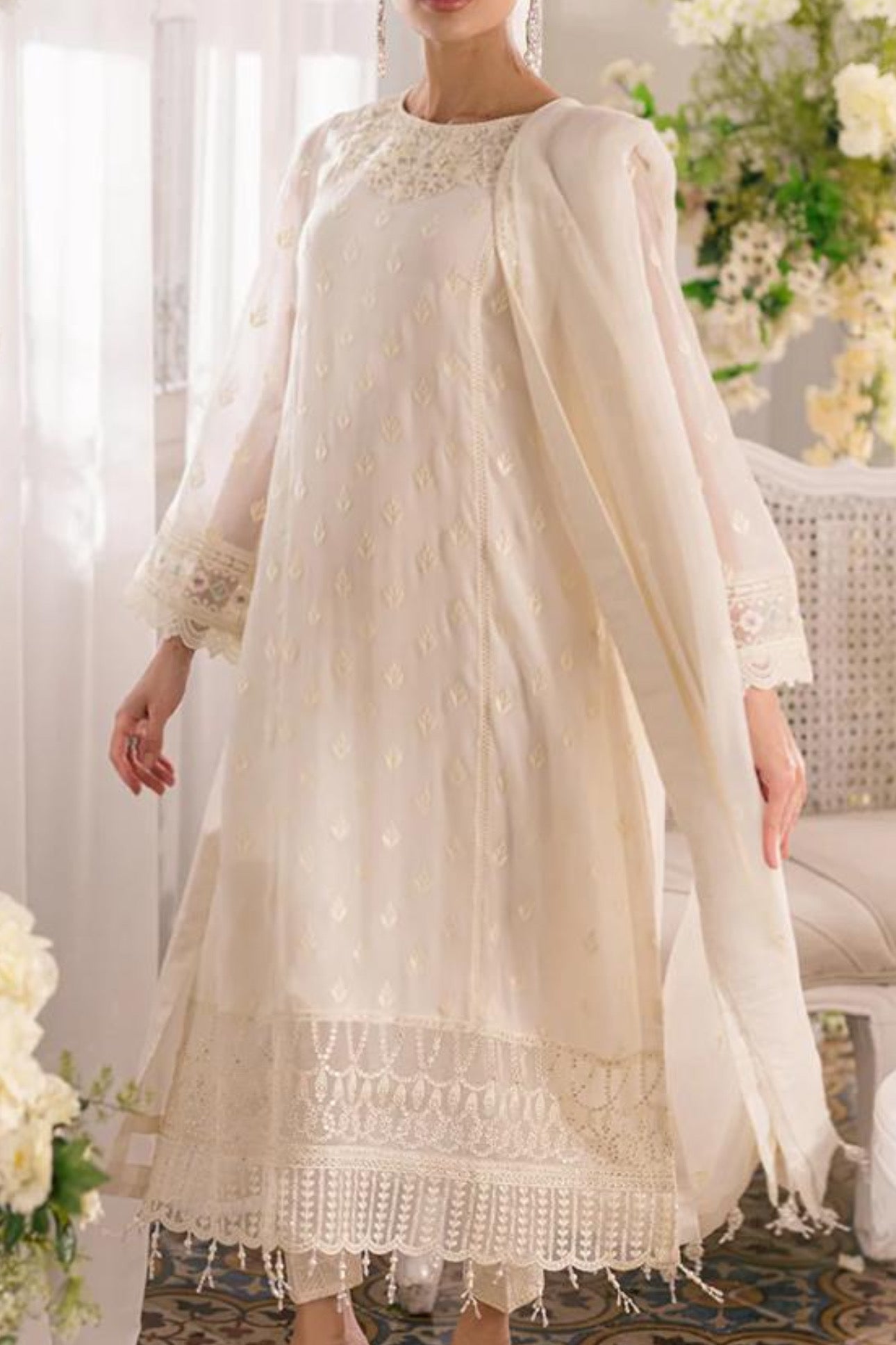 Azure Chiffon Formal Wear Dress | SC-223