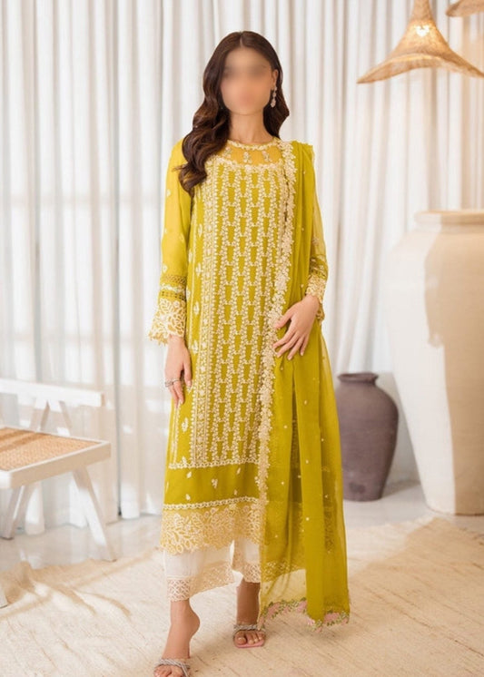 Azure Premium Chiffon Formal Wear Dress | SC-204