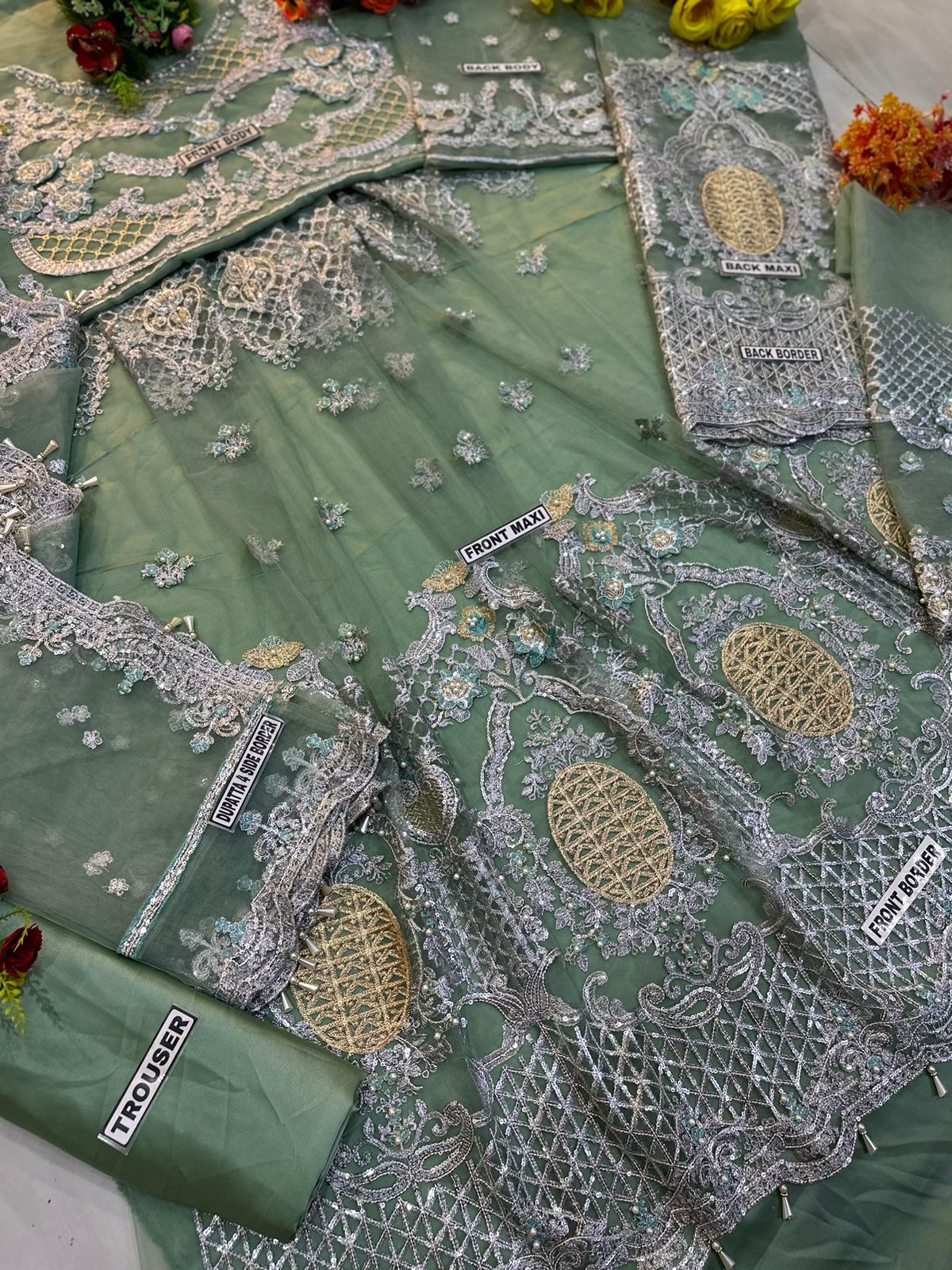 MariaB Net Bridal Wear Maxi | SC-186