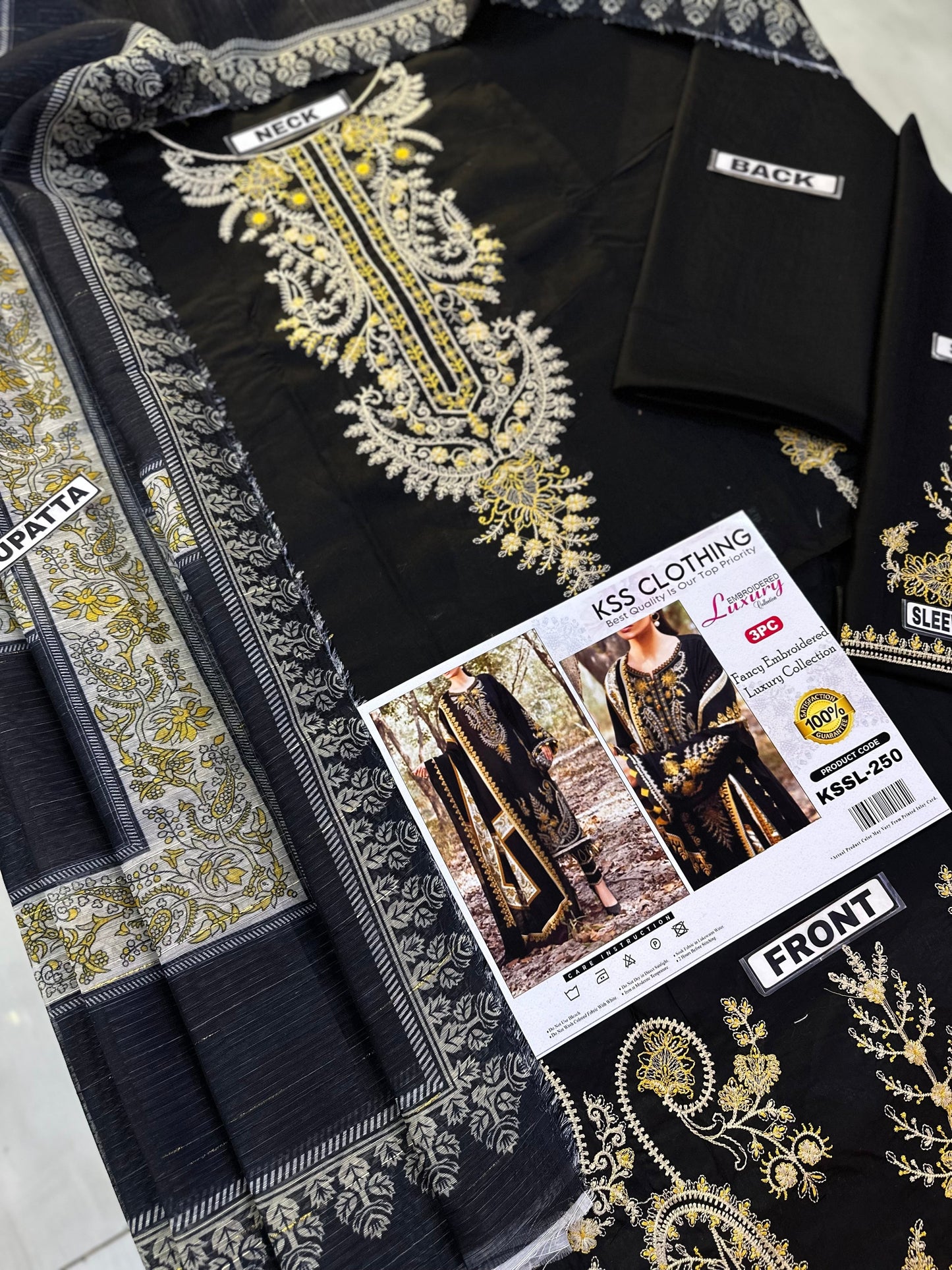 Clothing Lawn Luxury Party Wear Dress | SC-251 ( Unstitched )