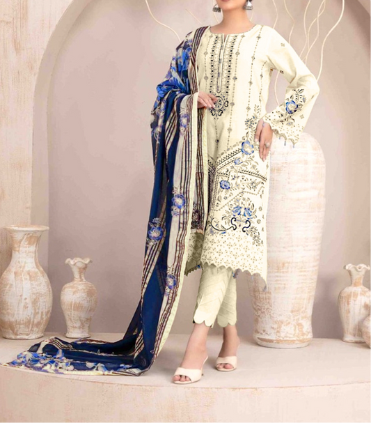 Clothing Lawn Luxury Party Wear Dress | SC-239 ( Unstitched )