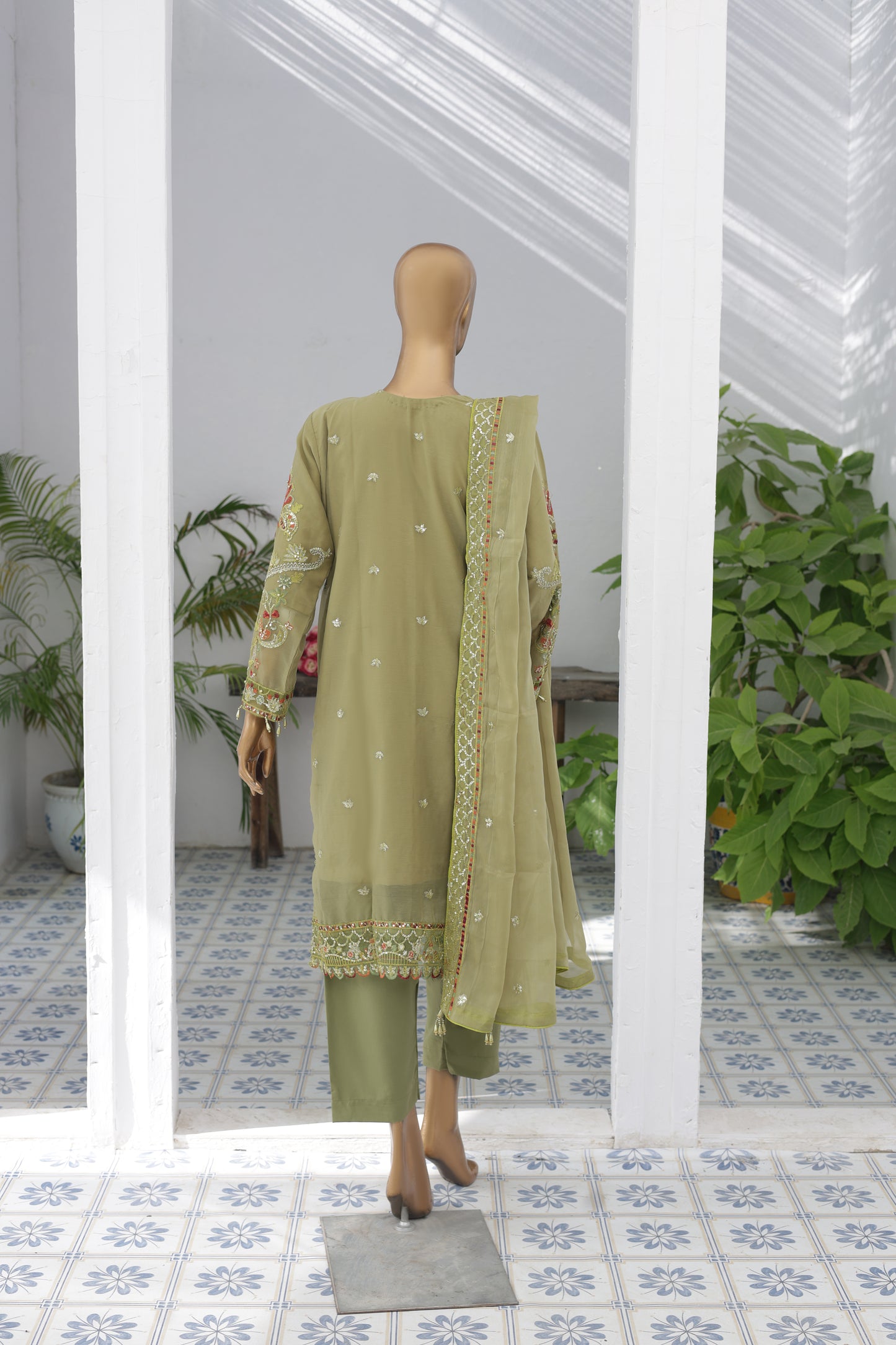 Husn-E-Suroshi Chiffon Collection 2025 | SR-01 (KHOOB)
