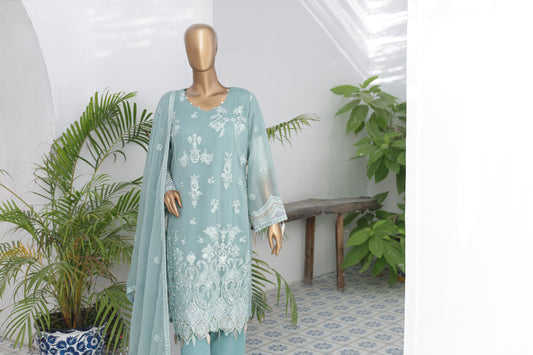 Husn-E-Suroshi Chiffon Collection 2025 | SR-05 (THANDAK)