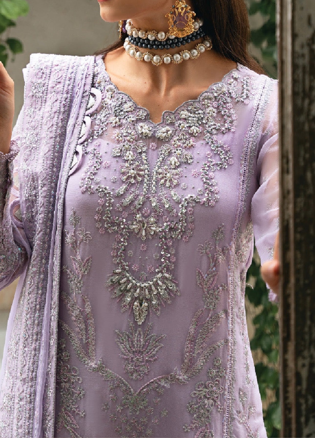 Gulaal Chiffon PartyWear Dress | SC-228