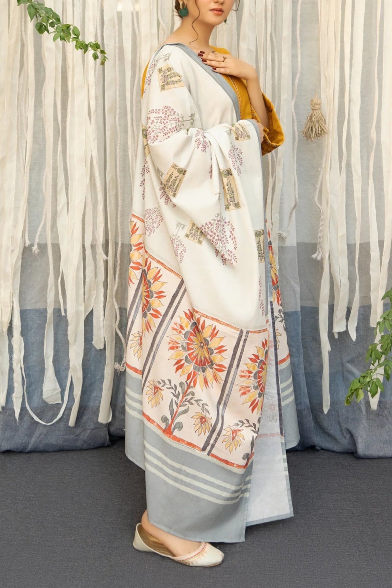 Clothing Lawn Luxury Party Wear Dress | SC-148 ( Unstitched )