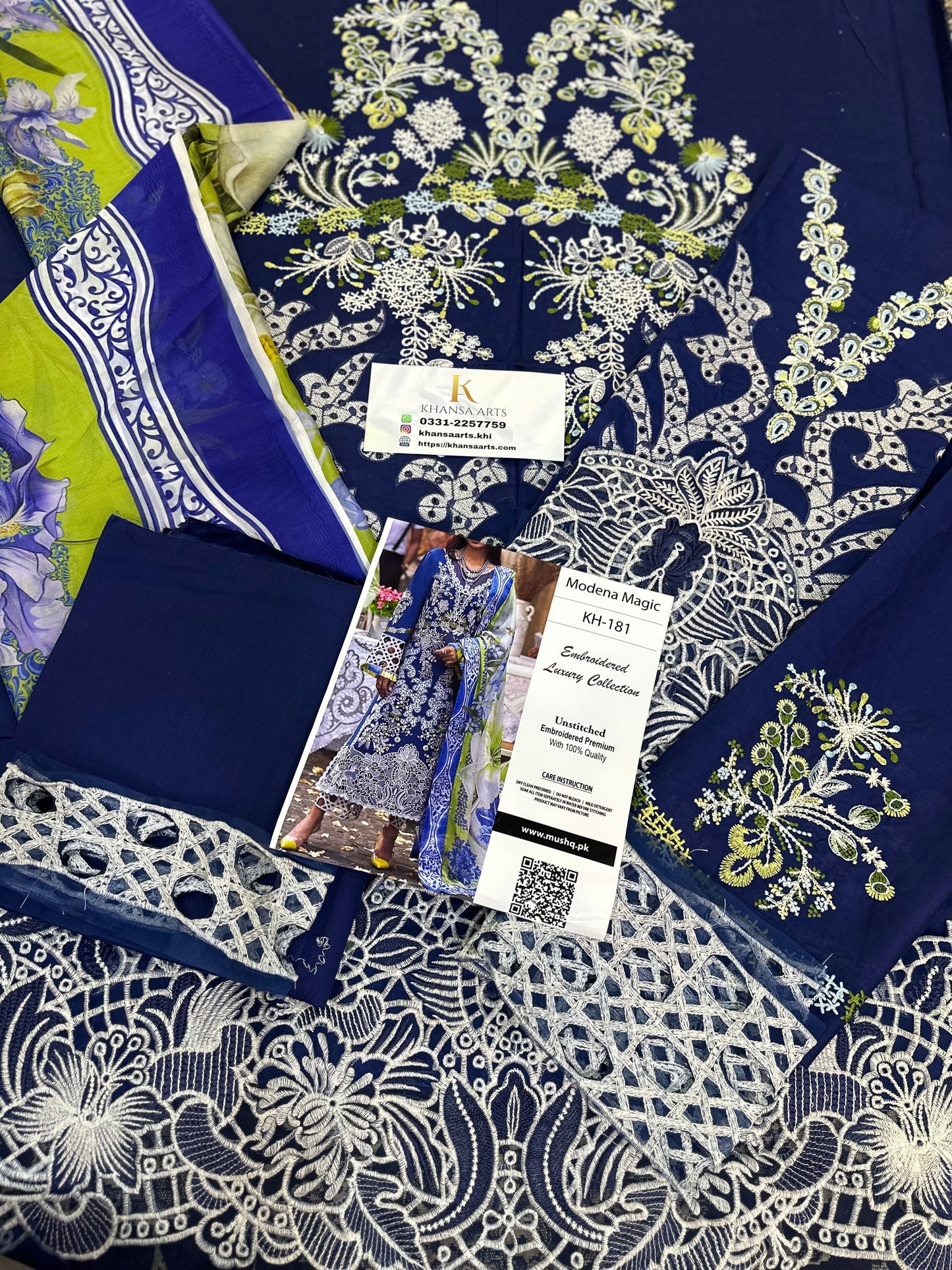 Mushq Lawn ChickenKari PartyWear Dress | SC-5281