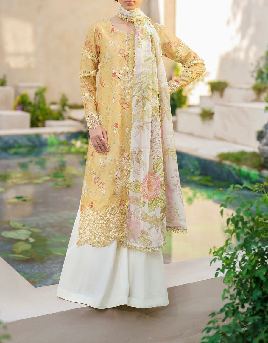 Iznik Luxury Lawn Formal Wear Dress |SC-5258