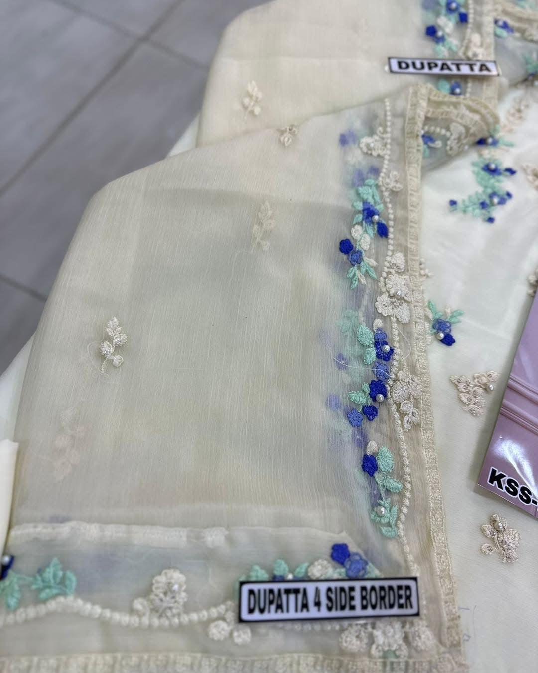 Aga Noor Chiffon Partywear Dress By Khansa Arts | SC-110