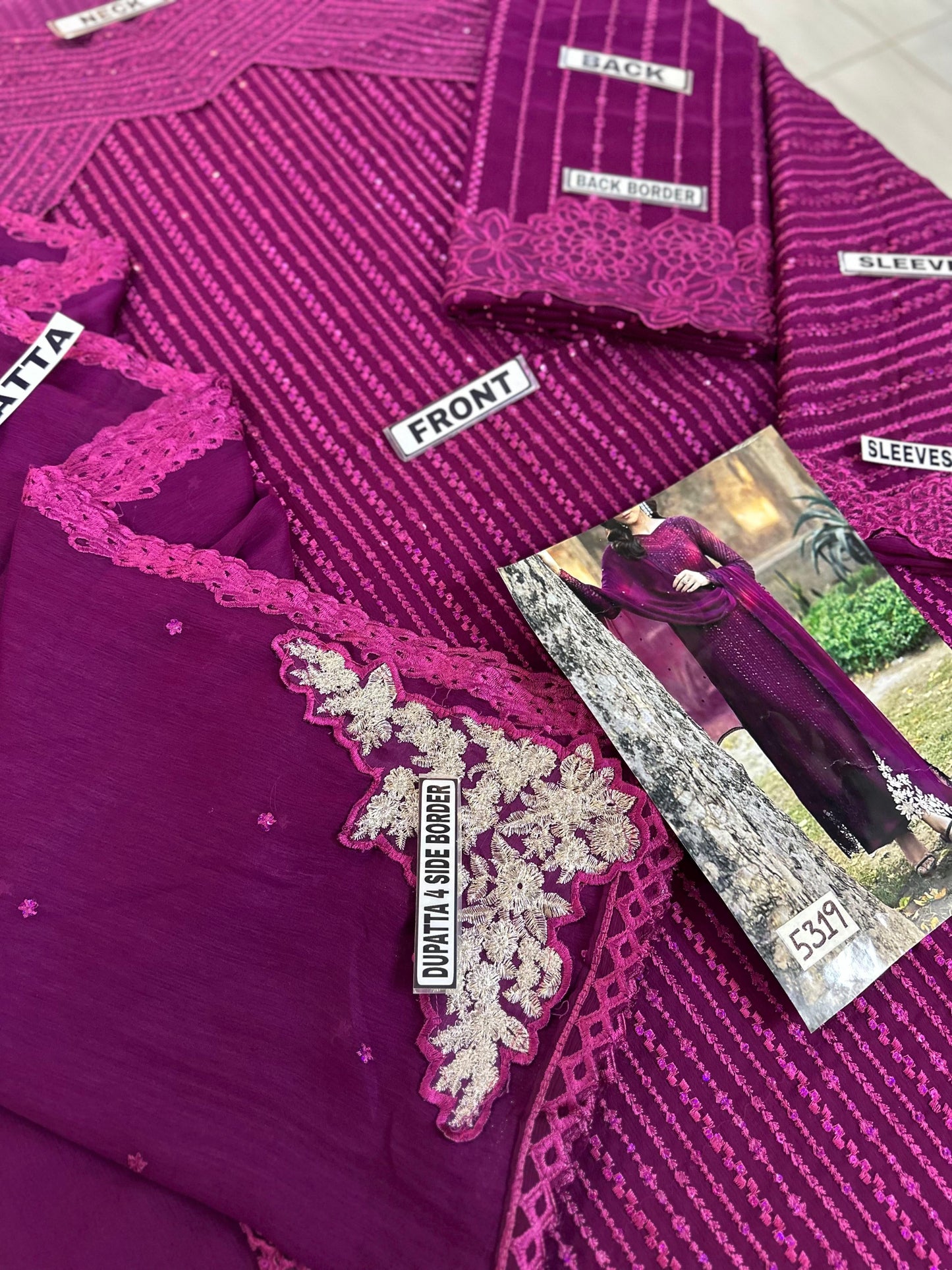 Azure X Maya Ali Formal Chiffon SC-5319