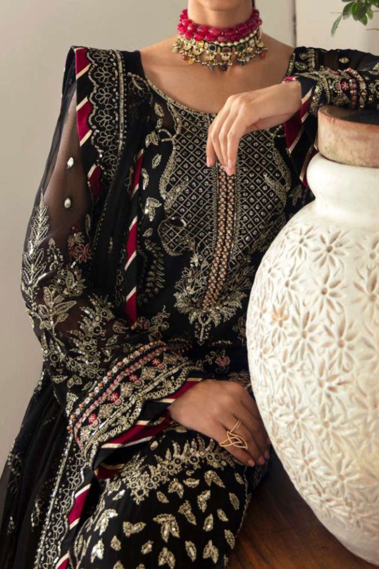 Gulaal Chiffon PartyWear Dress | SC-230