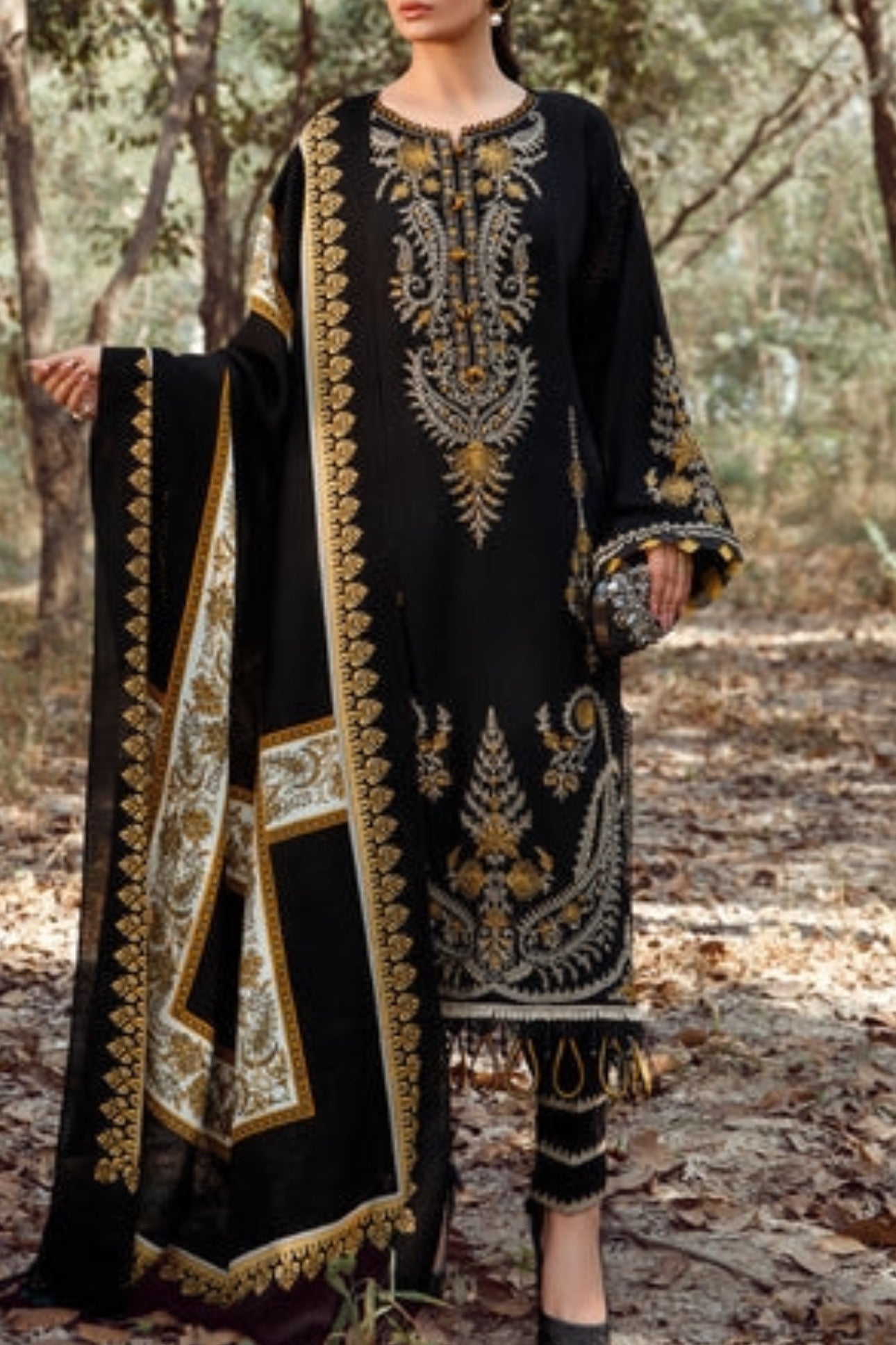 Clothing Lawn Luxury Party Wear Dress | SC-251 ( Unstitched )