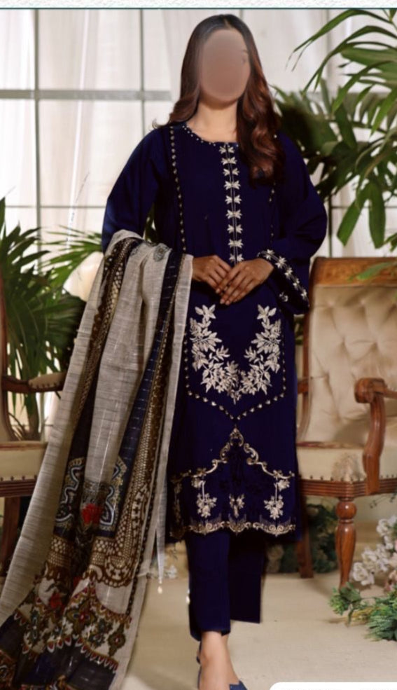 Clothing Lawn Luxury Party Wear Dress | SC-196