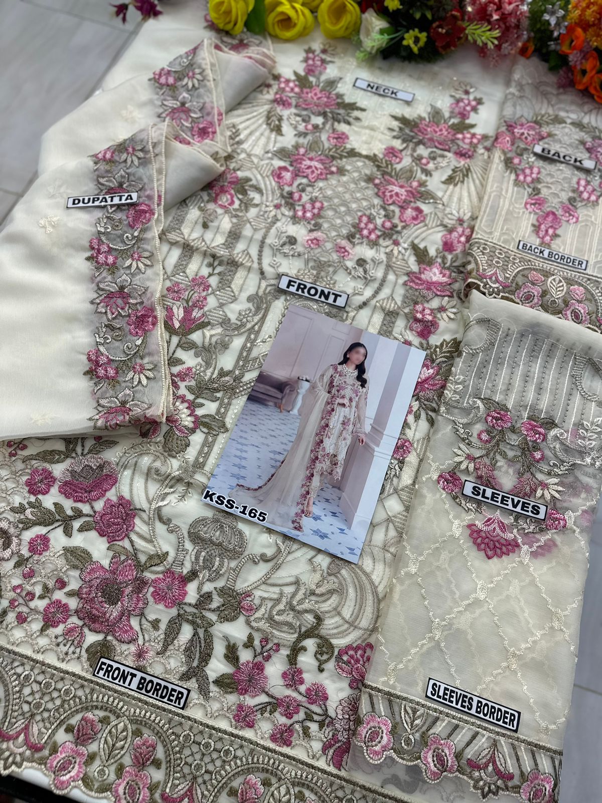 Ramsha Chiffon PartyWear Dress | SC-165