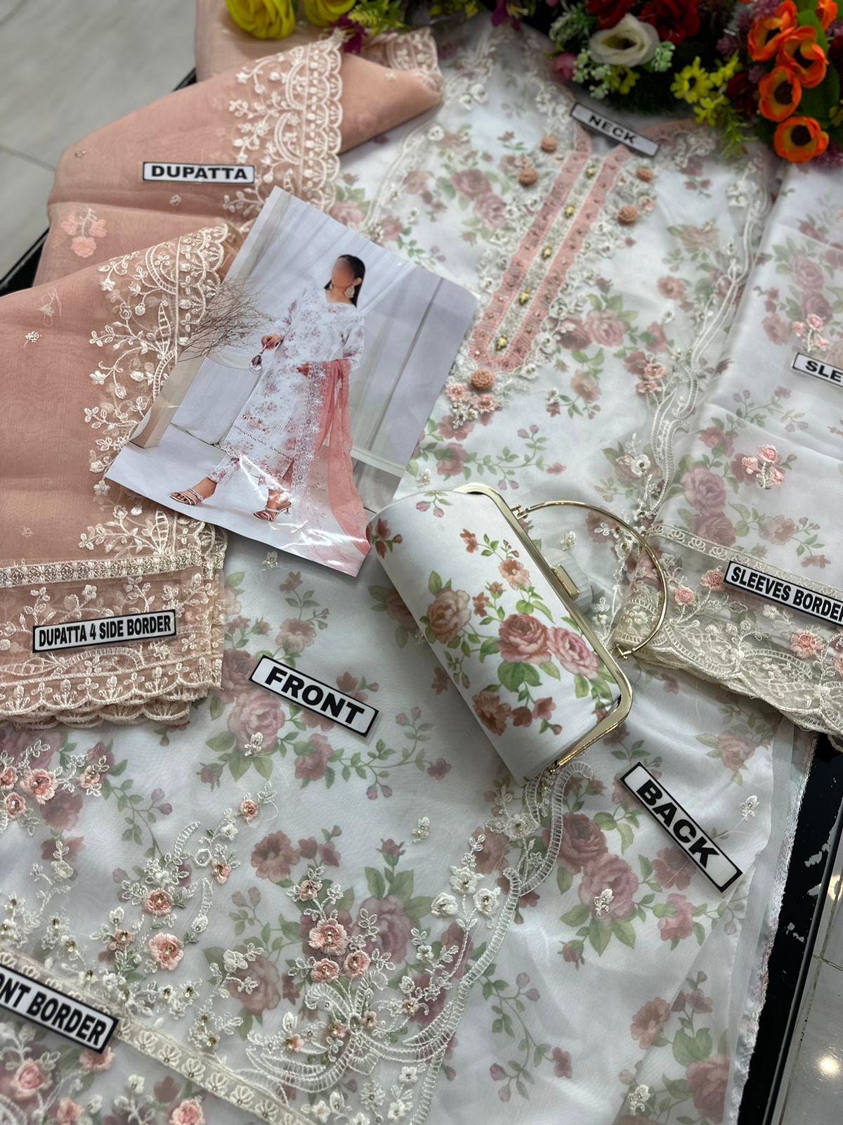 Clothing Organza PartyWear Dress | SC-184