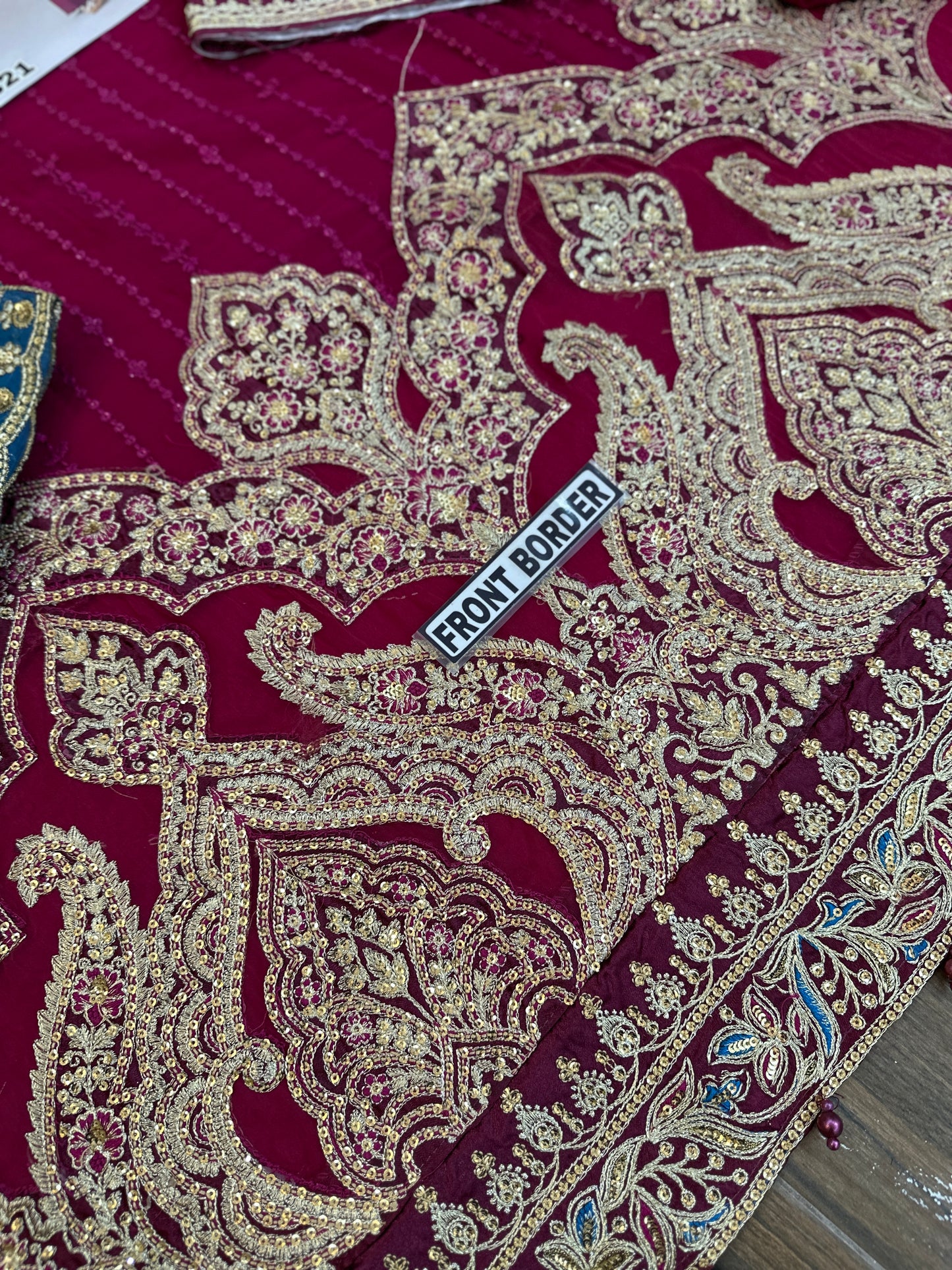 Maria B Chiffon PartyWear Dress |5321