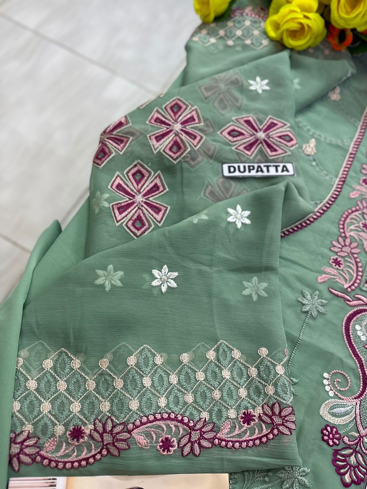 Ramsha Chiffon PartyWear Dress | SC-176