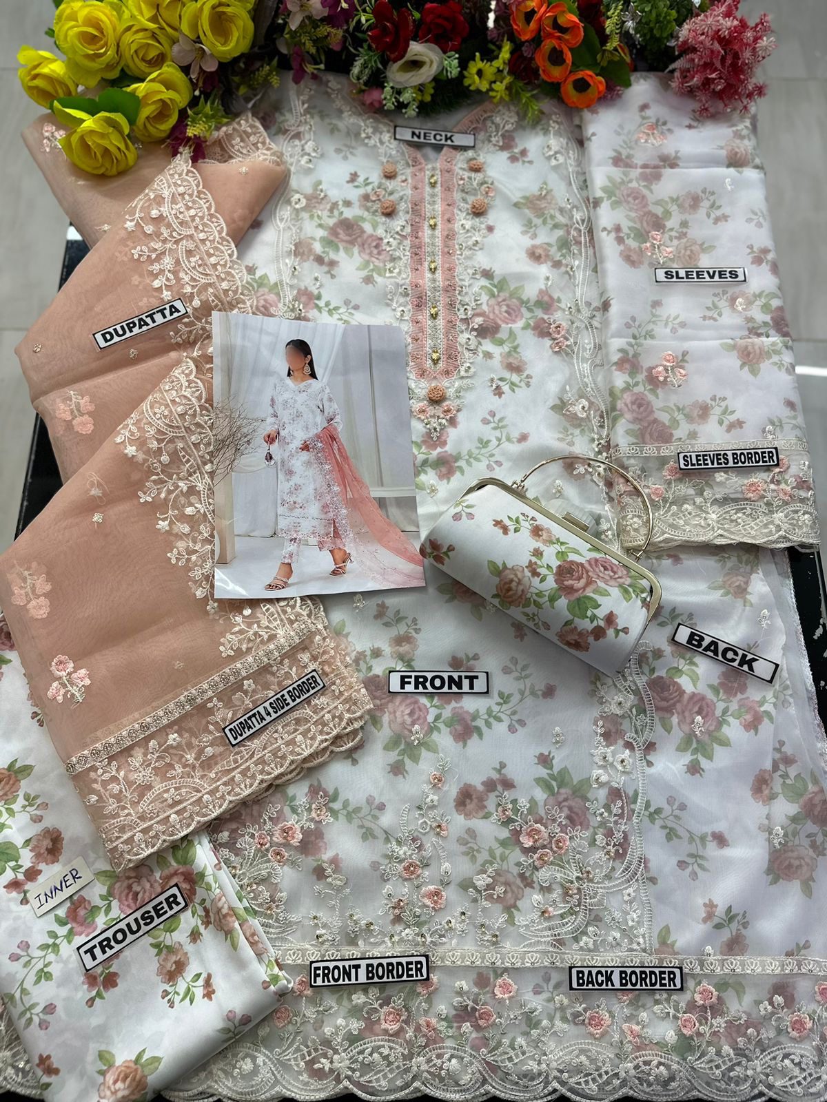 Clothing Organza PartyWear Dress | SC-184