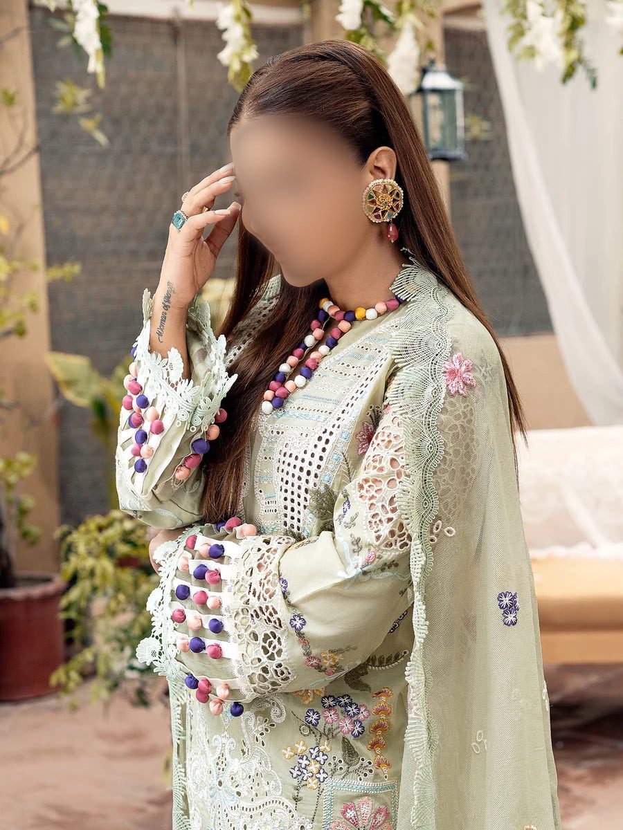 Maryam Hussain Lawn Chicken Kari Party Wear Dress | SC-144