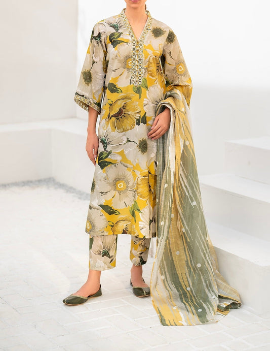 Baroque Lawn 3PC |SC-5267