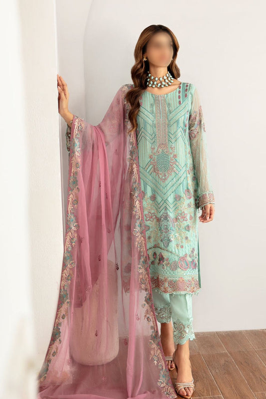 Ramsha Chiffon PartyWear Dress | SC-168
