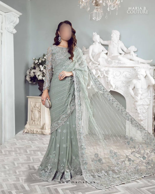 MariaB Couture Luxury Net Saree | SC-142