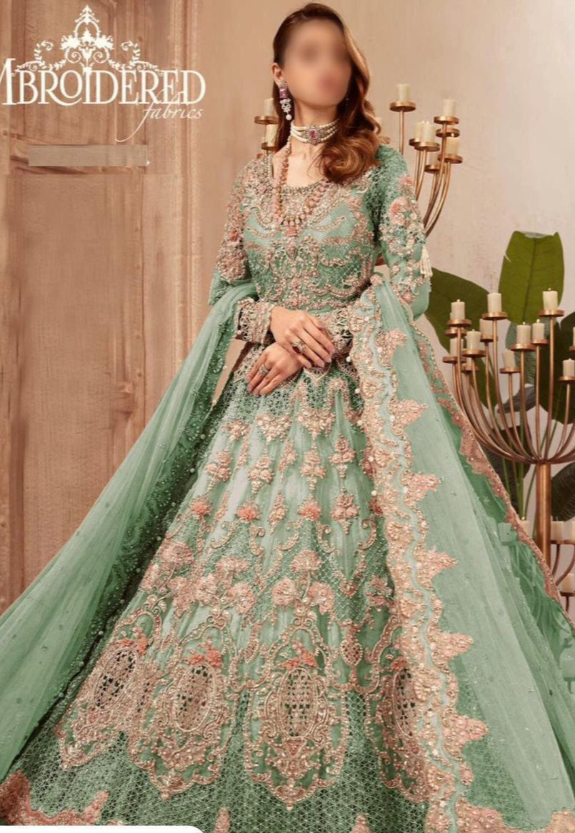 MariaB Net Bridal Wear Maxi | SC-186