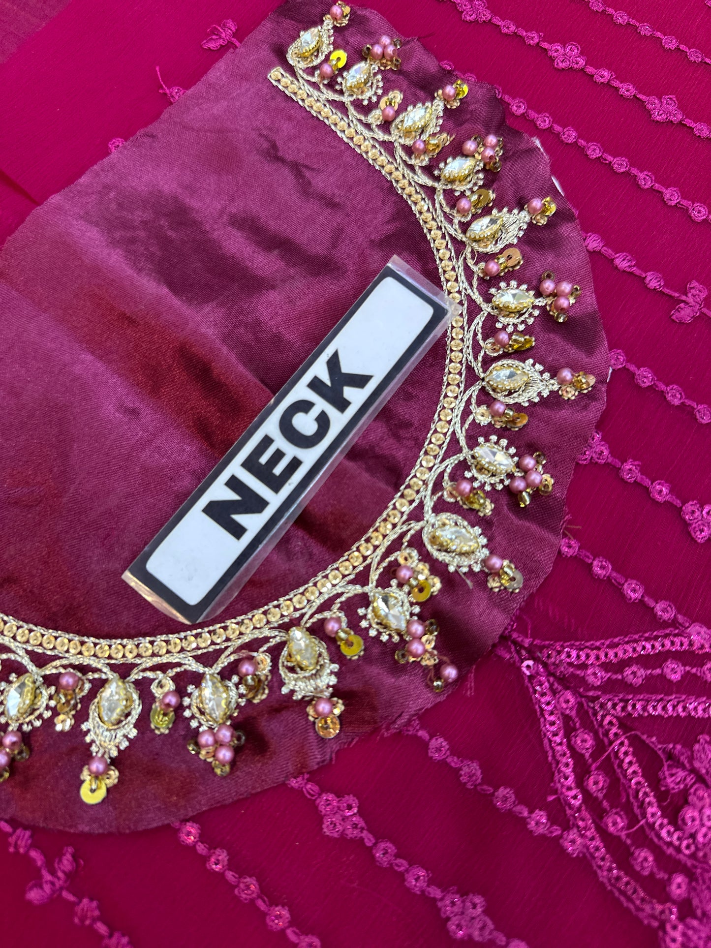 Maria B Chiffon PartyWear Dress |5321